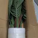 HAIHONG 4.5FT Artificial Palm Tree,Faux Areca Palm Plant with Real Touch Leaves and Adjustable Branches,Fake Tropical Palm Tree for Home Office Indoor Outdoor Modern Decoration