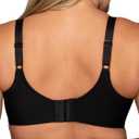 Vanity Fair Women's Full Figure Beauty Back Smoothing Bra, 4 Way Stretch Fabric, Lightly Lined Cups, Size 42D
