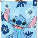 Cute Throw Blanket, Cartoon Printing Blanket, 50x 60 Inches Soft Cozy Flannel Fleece Blanket for Bed Couch Sofa Travel