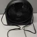 Amazon Basics Air Circulator Fan, Desk Fan for Bedroom, Home and Office, With 90-Degree Tilt Head, 3 Speed Settings, Lightweight (3 LBS), 35 Watts, Black, 11.1"W x 6.3"D x 10.9"H