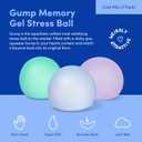 Speks Gump Squishy Stress Balls, Silent Sensory Tool for Stress Relief, Small