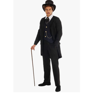 Fun Shack Mens Victorian Suit with Tailcoat XL