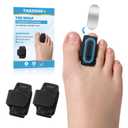 Hammer Toe Straightener - 2Pcs Hammer Toe Correctors for Women & Men - Toe Splint Relief for Hammer, Curled, Bent, Broken Support - Toe Wrap for Resting, Walking, Standing