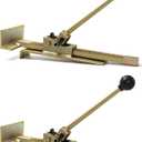 QWORK Hardwood Flooring Jack, 2 Pack Flooring Jack and Positioning Tool for Straighten and Installing Hardwood Floors, Easy Ratcheting Mechanism