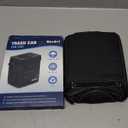 K KNODEL 2 Gallon Black Leak-Proof Waterproof Car Trash Can with Lid (Medium)