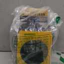 LUXPRO Retro LED Lantern - Battery-Powered Emergency Lantern - Water Resistant - Bright LED Lamp for Indoor & Outdoor Use - Use for Tents, Hiking or Hurricane Prep (Beige, Pack of 1)