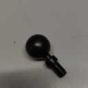 Premium Curtain Rod for French Doors, Kitchen Curtain & Small Window, 3/8 Inch Diameter, Adjustable 16-28", 2 Pack, Black