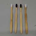 EasyHonor Extra Soft Toothbrush, Natural Bamboo Toothbrush with Micro Fur Ultra Soft 20,000 Bristles, 4-Pack for Adults