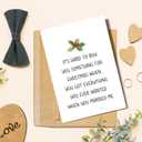 Funny Christmas Card for Husband Wife, Adorable Wife Christmas Card from Husband, Romantic Husband Christmas Card from Wife, You Get Everything You Ever Wanted When You Married Me (071)