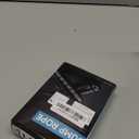 Jump Rope, Tangle-Free Rapid Speed Jumping Rope Cable with Ball Bearings for Women, Men, and Kids, Adjustable Steel Jump Rope with Foam Handles for Home Gym Exercise Fitness Workout Equipment & Slim Body (Black)