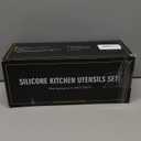 Silicone Cooking Kitchen Utensil Set, AIKKIL 43 Pcs Pink Cooking Utensils Set, Turner, Tongs, Spoon, Spatula, Kitchen Gadgets Tools Set For Nonstick Cookware, Heat Resistant (Dishwasher, BPA Free)