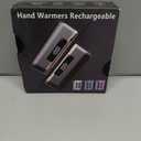 Hand Warmers Rechargeable 2 Pack - Magnetic Electric Hand Warmers 10000mAh, AI Temp Control, Up to 131, Reusable Battery Operated Pocket Heater with Digital Display for Raynauds, Hunting, Golf