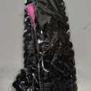 Dansama Passion Twist Hair Water Wave Crochet Hair for Black Women, Long Bohemian Braiding Hair for Boho Locs, Faux Locs, Butterfly Style Crochet Braids Hair Extensions (18inch, 1B, Economy Pack)