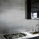 Art3d 10-Pack Self-Adhesive Metal Backsplash Peel and Stick Tile for Kitchen, 12" x 12" Silver Parallel