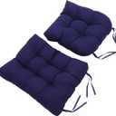 Totority Pcs Outdoor Rocking Seat Pad Comfortable Car Office Chair Cushions Anti-Slip Back Seat for Hip Pain Relief