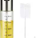 Ailelan Olive Oil Sprayer for Cooking, 100ml Oil Spray Bottle, Portable Glass Oil Mister for BBQ, Air Fryer, Baking, Roasting, Grilling, Kitchen Gadgets
