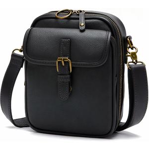Small Crossbody Bags for Women Vegan Leather Messenger Purses, Vintage Wallet Anti Theft Shoulder Handbags with Card Slots