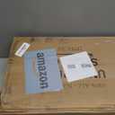 Wood Under Bed Storage Containers Underbed Organizer with Wheels with Large Capacity Dust Bag,Sturdy Wood Rolling Under Bed Shoe Storage Organizer 2 Packs (Walnut, Tall) (Nature, Large)