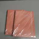 2 x Planner 2026, Monthly Planner Runs January 2026 to December 2026, Calendar Planner with Sturdy PP Cover, Weekly Planner 2026, Laminated Tabs, Twin Wire Binding, Elastic Bond, A5 Monthly Planners 2026