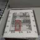 Set of 3 12x16 Picture Frame Brown can Display 8.5x11 Picture with Mat or 12x16 Without Mat on the Wall