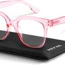 miyya Blue Light Glasses for Women & Men Oversized UV & Blue Light Blocker Chunky Frames, Stylish Eyewear Accessories