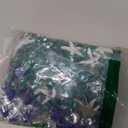 16 ft Ocean Themed Garland Ocean Beaded Starfish Shell Decor Coastal Beaded Beach Garland for Mantle Fireplace Summer Wedding Home Decor Supply(Green)