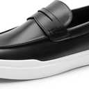 Bruno Marc Men's Loafers & Slip-Ons Shoes | Comfortable Lightweight Men's Casual Dress Shoes | Classic Penny Loafers (12, Black-1)