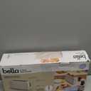 bella 2 Slice Slim Toaster, Fits-anywhere Kitchenware, 6 Setting Shade Control with Reheat & Cancel Buttons, Fits sourdough, 10 Long Slot, Anti Jam & Auto Shutoff, 900 Watt, Oatmilk