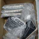 Homjoy 6 Pack Metal Christmas Stocking Holders for Mantle Heavy Duty Stocking Hangers Stocking Hook Christmas Ornaments for Counter Tables Window Fireplace Mantle Decoration (Gold)