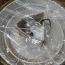 Semi Flush Mount Ceiling Light, 3 Light Linen Drum Light Fixture