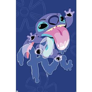 Trends International Disney Lilo And Stitch - Slobber Hi Wall Poster, 22.375" x 34", Unframed Version 2 pieces