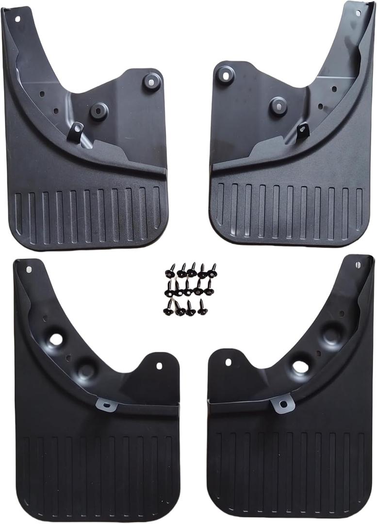 WGGDRAQQ 4pcs Mud Flaps Splash Guards for Toyota Tacoma 2024 2025 Front Rear Mud Guards Auto Car Accessories