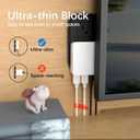 BUDI Flat USB C Wall Charger, 34W 4-Port USB Charger Block, Fast Charging Block with 20W Port Power Delivery and Dual Type-C for iPhone 16/15/14/13/12/11/Pro Max/XS/XR/8/7,Tablets