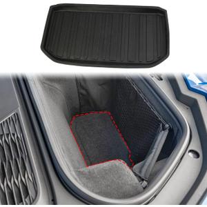 Compartimento de almacenamiento frontal para alfombrilla de carga para Chevrolet Corvette C8 2020-2025