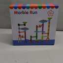 Marble Run, 110pcs Marble Maze Game Construction Building Toys for Kids, Marble Track Race Set STEM Learning Toys Gift for Boys Girls 3 4 5 6 7 8 9 10+, 8105