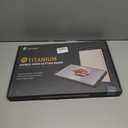 Titanium Cutting Boards for Kitchen Chopping Board with Handle Large Big Small Kitchen Meat Butcher Block Double Sided Pure Titanium and Wheat Straw PP Not Wood Bamboo Plastic Teak Grey/Beige (1pc: 18.9"L  12.2"W)