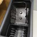 MOOSUN 31515 Denim Black Deluxe Locking Center Console for Jeep CJ-5 1976-1983, CJ-7 1976-1986, Wrangler YJ 1987-1995