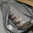 Chair Mat for Hard Floors, QQpony 1/6" Thick 63"x51" Office Chair Mat for Hardwood Floors, Premium Floor Protector Desk Rug for Home Office (Dark Grey)