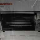 Black+Decker Countertop Convection Toaster Oven, 8 One-touch Cooking Functions, Stainless Steel, Extra-deep Interior