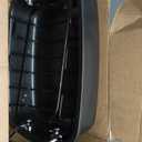 Nonstick Roasting Pan with Rack, Turkey Roasting Pan for Oven, Large Roaster Pan with Handle for Chicken, 17 X 13 Inch, Carbon Steel, Dark Grey