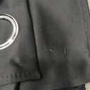 NICETOWN Pitch Black Solid Thermal Insulated Grommet Blackout Curtains/Drapes for Bedroom Window (2 Panels, 42 inches Wide by 63 inches Long, Black)