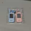 Walkie Talkies for Kids Pack of 2, Rechargeable Long Range Two Way Radios Toys for Boys Girls Age 3-5, Outdoor Adventure Camping Hiking, Birthday with Pink Blue Design