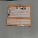 50PCS Castor Oil Patches, Castor Oil Pack Wrap Disposable Organic Cotton Self-Adhesive Pads for Belly Button, Anti Leakage Design, Breathable & Portable, No Wash (Beige)