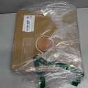 Innerwell Nonstick Crepe Pan, Granite Coating Flat Skillet Dosa Tawa Tortilla Pan, 10 inch Pancake Griddle Roti Pan With Stay-Cool Handle, Induction Compatible, PFOA Free (Gold)