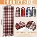 Syhood 16 Pcs Winter Warm Sets for Women Warm Beanies Hat Touchscreen Gloves Long Scarf Ear Muff Winter Gifts for Women Men (Lively)