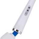 Electric Muscle Massager, Handheld Relaxation Device, Body Muscle Deep Tissue Massage for Neck Back Shoulder Body Relief, White