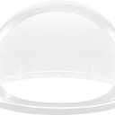 VEVOR Cotton Candy Machine Cover 21 Inch, Acrylic Dome Bubble Shield Compatible with 20 inch Commercial Cotton Candy Floss Maker Bowl for Party, Shops, Bottom Groove Design, Transparent
