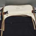 LOVEVOOK 50L Travel Backpack for Women & Men - 18 Inch Carry On Backpack & Personal Item Backpack for Airlines, Spacious and Durable Design, with 3 Packing Cubes (X-Large-50L-4Pcs, Black-beige-brown)