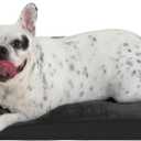 Dog Crate Bed for Medium Size Dogs, Washable Dog Kennel Pad Ultra Soft Pet Sleeping Mat for Cages, Anti-Slip Bottom,29x18 inch, Black