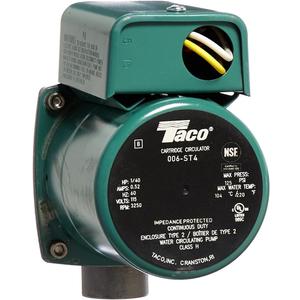 Taco 006-ST4 1/40 HP 115V Stainless Steel Circulator Pump